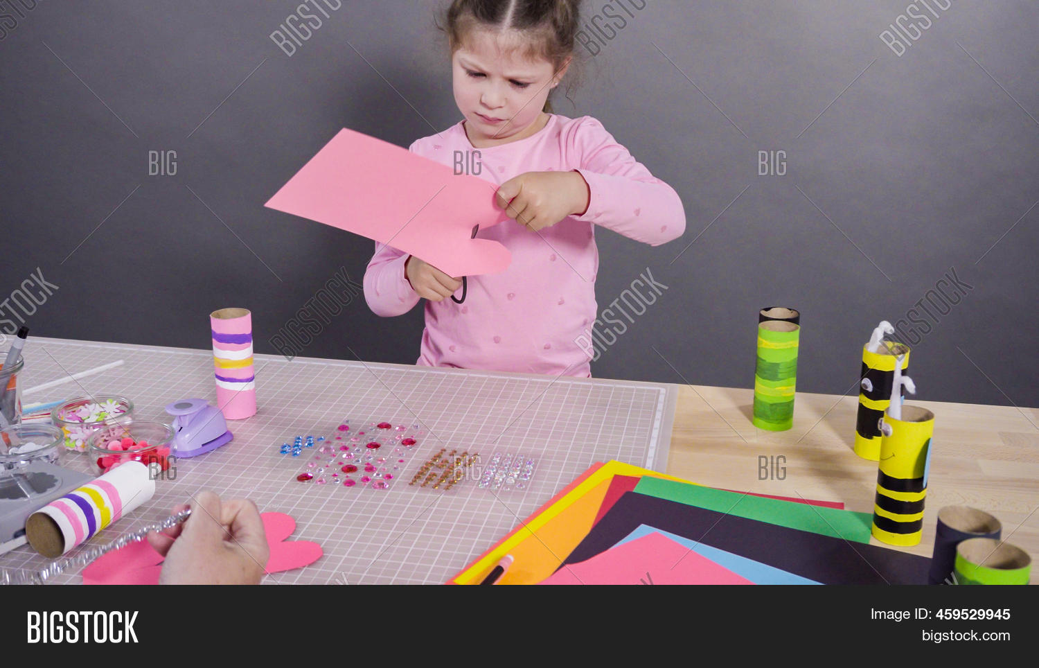 Kids Papercraft. Image & Photo (Free Trial) Bigstock