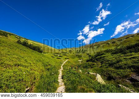 Slovakian Chopok Low Tatra Landscape