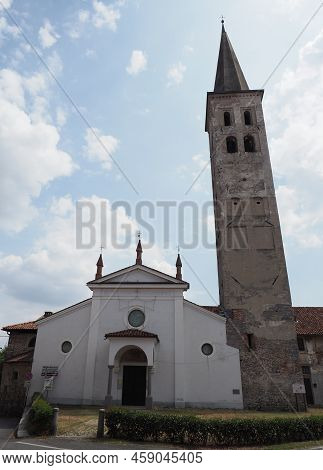 Santa Maria Maggiore Church In Candelo