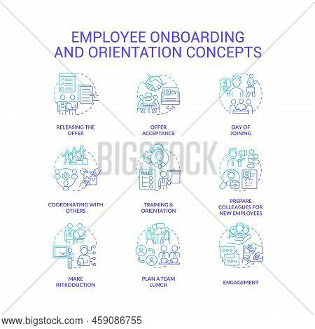 Employee Onboarding Vector & Photo (Free Trial) | Bigstock