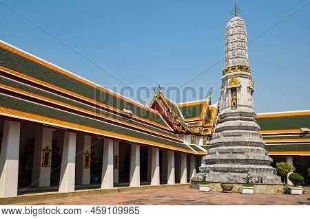 Wat Pho (known Also As The Temple Of The Reclining Buddha) Is A Buddhist Temple Complex In Bangkok, 