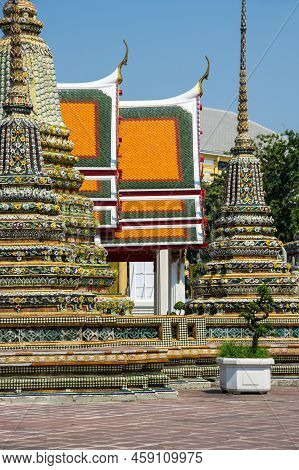 Wat Pho (known Also As The Temple Of The Reclining Buddha) Is A Buddhist Temple Complex In Bangkok, 
