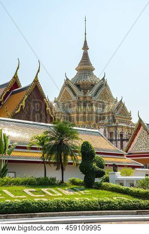 Wat Pho (known Also As The Temple Of The Reclining Buddha) Is A Buddhist Temple Complex In Bangkok, 