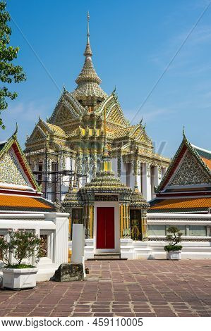 Wat Pho (known Also As The Temple Of The Reclining Buddha) Is A Buddhist Temple Complex In Bangkok, 