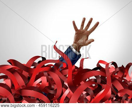 Business Red Tape And Bureaucratic Management Problem And Corporate Regulations Or Government Regula