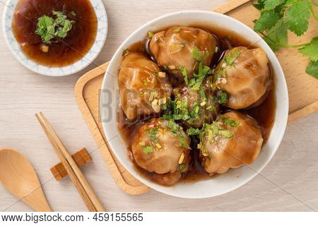Bawan (ba Wan), Taiwanese Meatball Delicious Street Food.