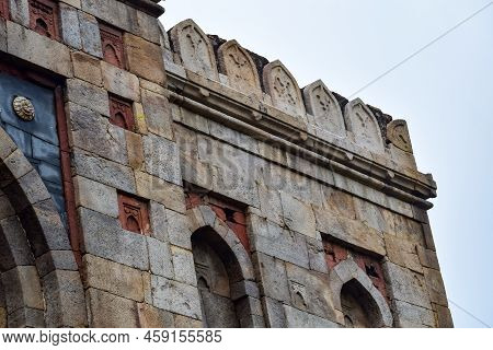 Mughal Architecture Inside Lodhi Gardens, Delhi, India, Beautiful Architecture Inside The The Three-