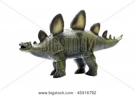 Fressende grüne Dinosaurier Spielzeug, gemacht??von Gummi.