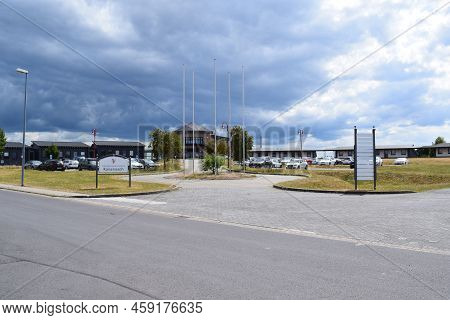Kaisersesch, Germany - 07 26 2022:  District Administration, Kreisverwaltung Of The Area Cochem-zell