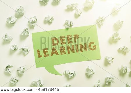 Handwriting Text Deep Learning. Business Idea Hierarchical Abstractions Artificial Intelligence Algo