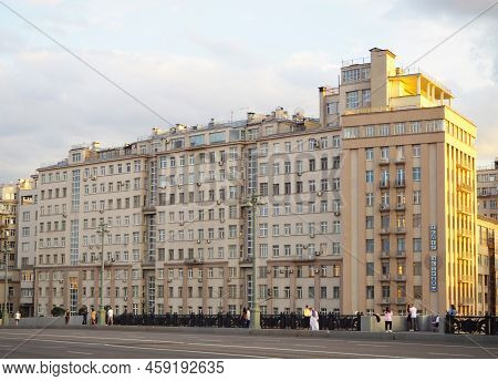 Moscow, Russia - July, 2022: View Moscow State Variety Theatre (\