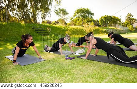 Woman's Outdoor Fitness And Strength Bootcamp