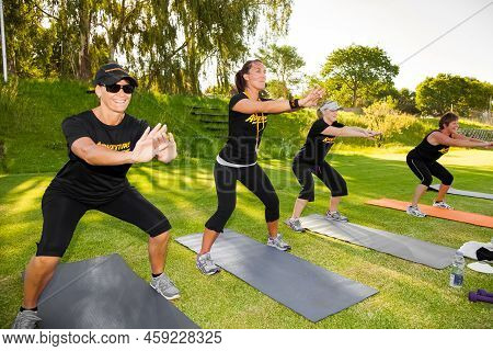 Woman's Outdoor Fitness And Strength Bootcamp