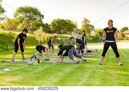 Woman's Outdoor Fitness And Strength Bootcamp