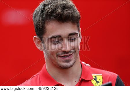 Charles Leclerc Of Scuderia Ferrari  During The F1 Grand Prix Of Hungary At Hungaroring On July 29-3