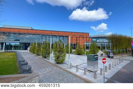 The Sse Arena In Belfast - Home Of The Belfast Giants - Belfast, United Kingdom - April 25, 2022