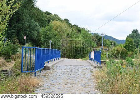 Bridge At The Island Namedyer Werth In The Rhine