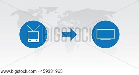 Cord Cutting - Switch From Analog Or Cable Tv To Sreaming Platforms Avaliable On Various Devices - C