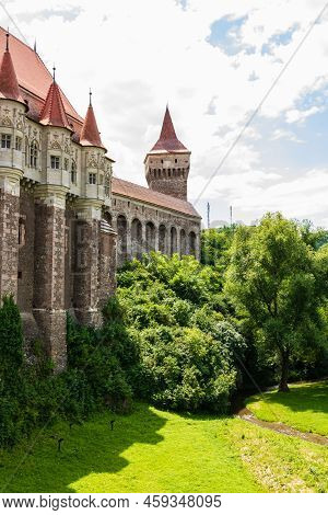 Corvin Castle, Hunyad Castle Or Castelul Corvinilor Is A Gothic Castle Located In Transylvania, Roma