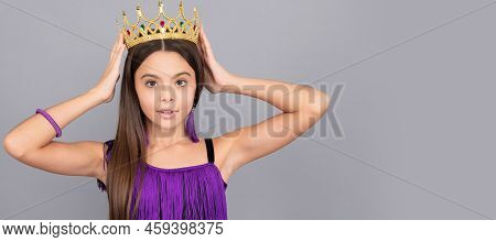 Rise And Shine. Prom Princess Wear Crown. Prom Party. Beauty Gueen. You Are Worth. Child Queen Princ