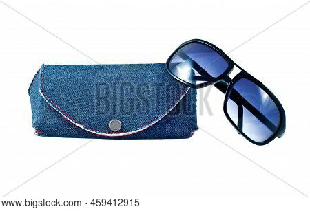 Sun Glasses, Isolated On The White Background.
