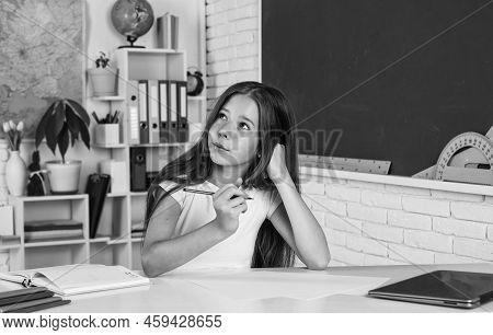 Favorite Subject. Back To School. Formal Education In Modern Life. Home Schooling Concept. Childhood