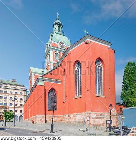 Sankt Jacobs Kyrka, A Church In Norrmalm, Central Stockholm, Sweden