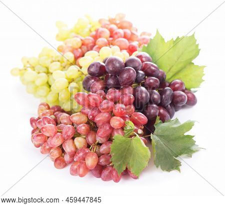Red And White Grapes, Wine Grapes Close Up