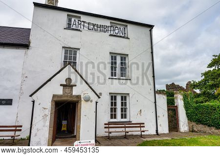 Beaumaris, Uk- July 8, 2022: The David Hughes Community Centre  In Beaumaris On The Island Of Angles