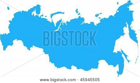 Ruská federace mapa