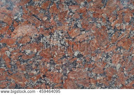 Background - Red, Gray And White Polished Granite Stone