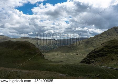 Pyg Miners Track Snowdonia Mountain Snowdonia National Park North Wales