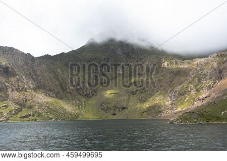 Pyg Miners Track Snowdonia Mountain Snowdonia National Park North Wales