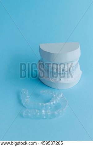 Dental Plaster Mold And Orthodontic Silicone Trainer