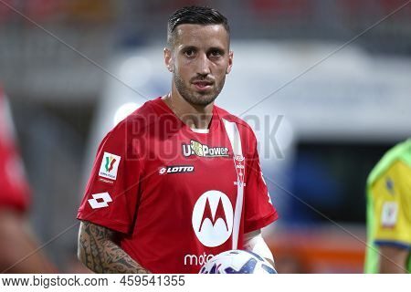 Patrick Ciurria Of Ac Monza During The Coppa Italia Match Beetween Ac Monza And Frosinone Calcio At 