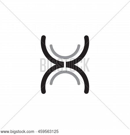 Sandwatch Timer Logo Design Icon Vector Template