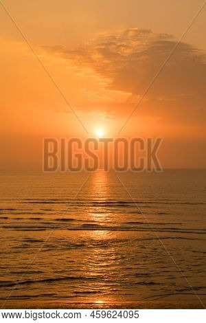 Sunset At São Pedro De Maceda Beach, Ovar - Portugal.