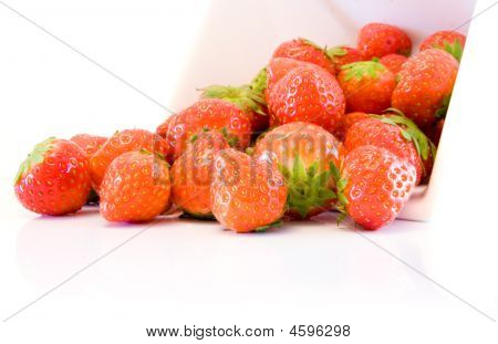 Vysoká klíč Berry mísa