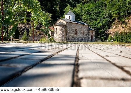 Orthodox Christian Monastery. Serbian Monastery Of The Ascension (manastir Vaznesenje). 12th Century