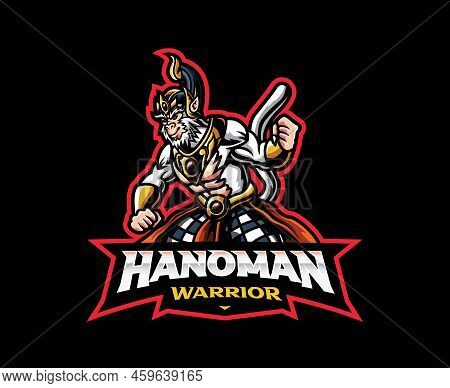 Hanoman Mascot Logo Design