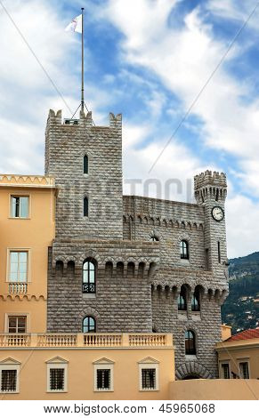 Monaco - věž z královského paláce