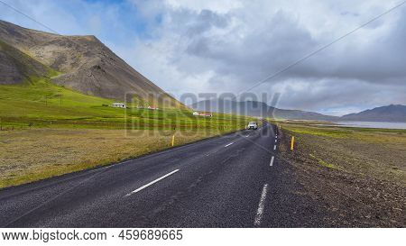 View At A Road On Snaefellsnes Penisola, Iceland