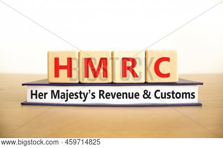 Hmrc Her Majestys Revenue And Customs Symbol. Concept Words Hmrc Her Majestys Revenue And Customs On