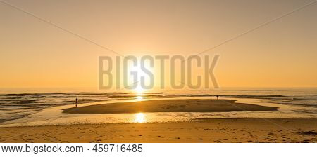 Sunset At São Pedro De Maceda Beach, Ovar - Portugal.