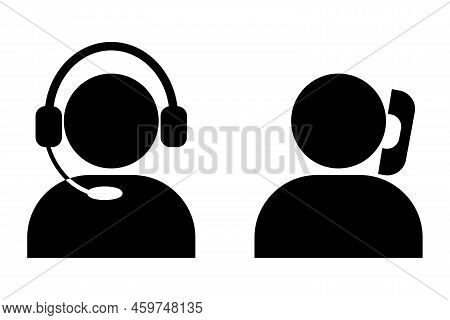 Support With Speech Bubble On White Background.