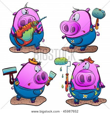 Piglet ve malzemeleri