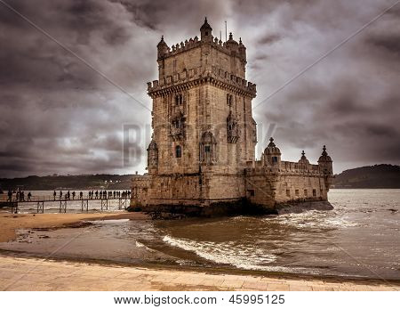 Tour de Belém (Torre de Belém) - Lisbonne, Portugal
