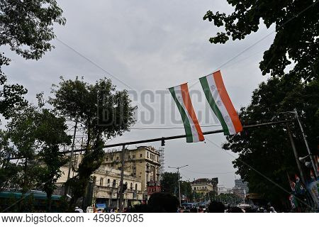 Kolkata, West Bengal, India - 21st July 2022 : All India Trinamool Congress Party, Aitc Or Tmc, At E