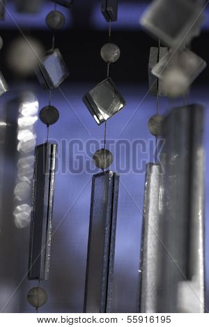 Abstract background with mirrors