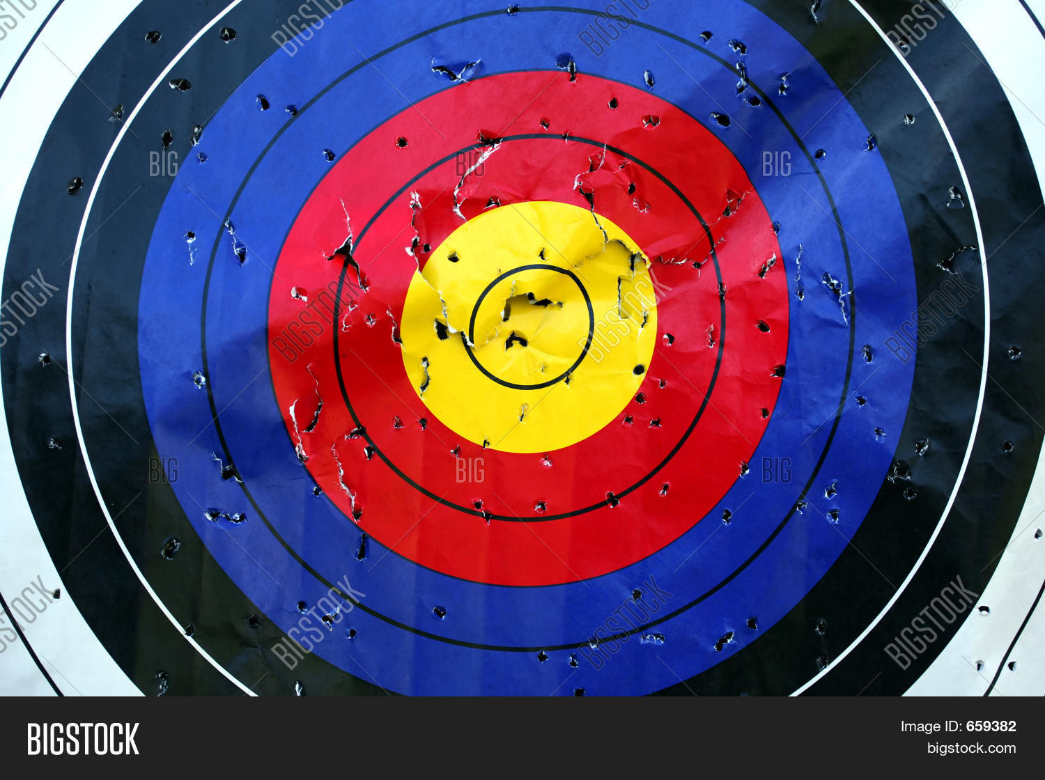 Archery Dart Target Image & Photo (Free Trial) Bigstock
